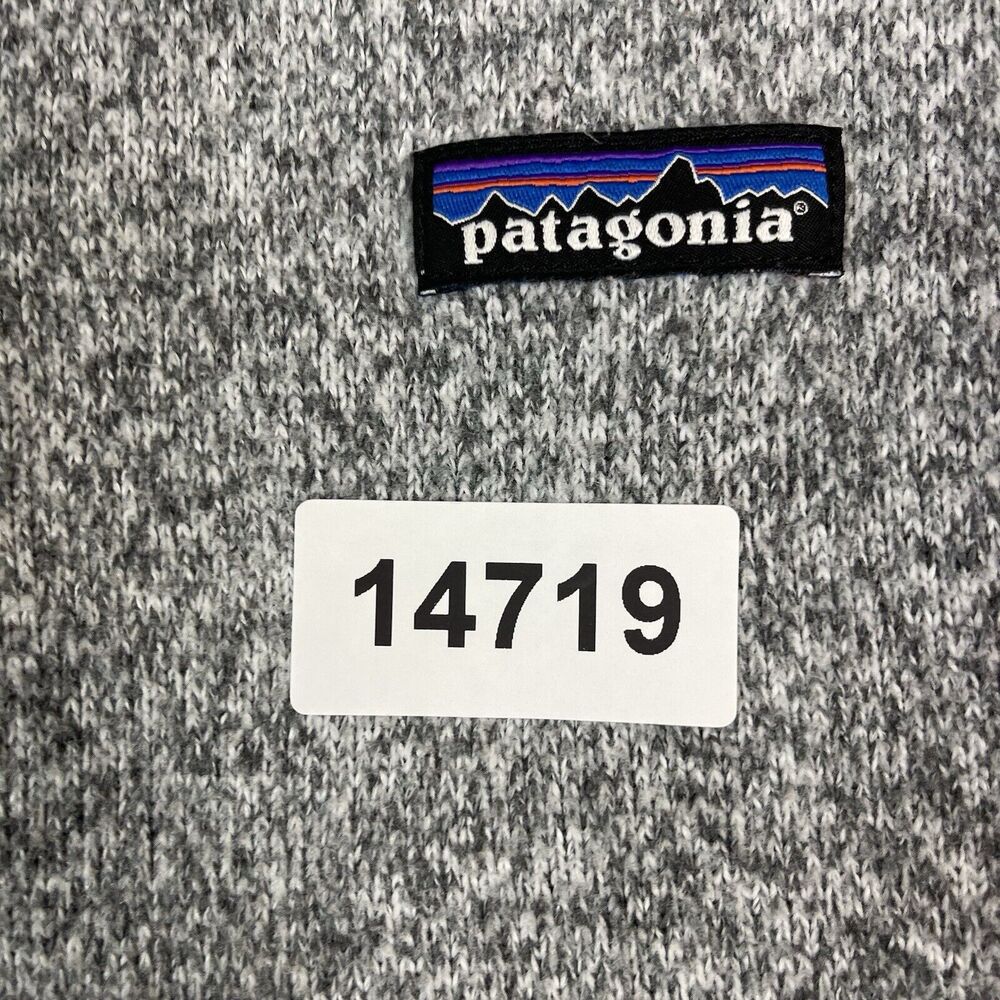 Patagonia‎ Pullover Womens Medium Gray Better Sweater Fleece Hiking Adult - Picture 12 of 12